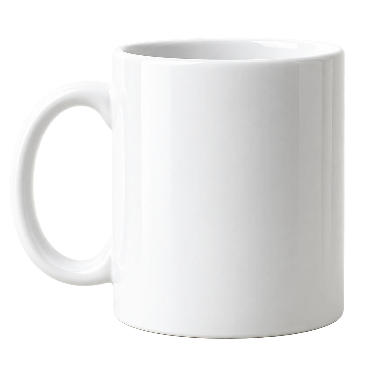 Weiße Keramiktasse – Produktvorschau