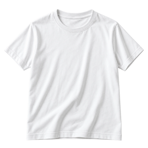 Weißes Baumwoll-T-Shirt – Produktvorschau